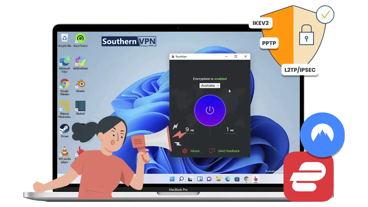 Setting up a VPN on desktop and laptop using encryption and different protocols. How To Setup VPN on Different Devices