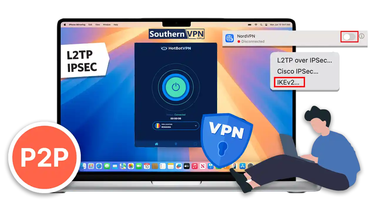 Setting up a VPN on macOS with P2P and L2TP/IPSec protocols. How To Setup VPN on Different Devices